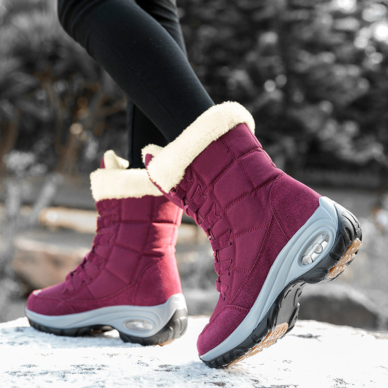 Extra thick anti slip and warm snow boots
