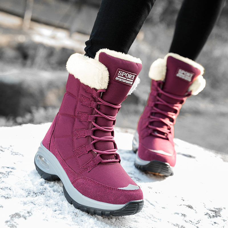 Extra thick anti slip and warm snow boots