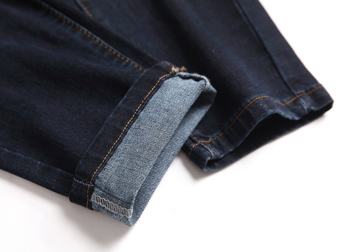 JUNBAOSS Men's Skinny Jeans Stretch Ripped Tapered Leg Ripped Jeans for Men Distressed Jeans Pants Slim Fit for Men Stretch Denim Jeans Skinny Jeans