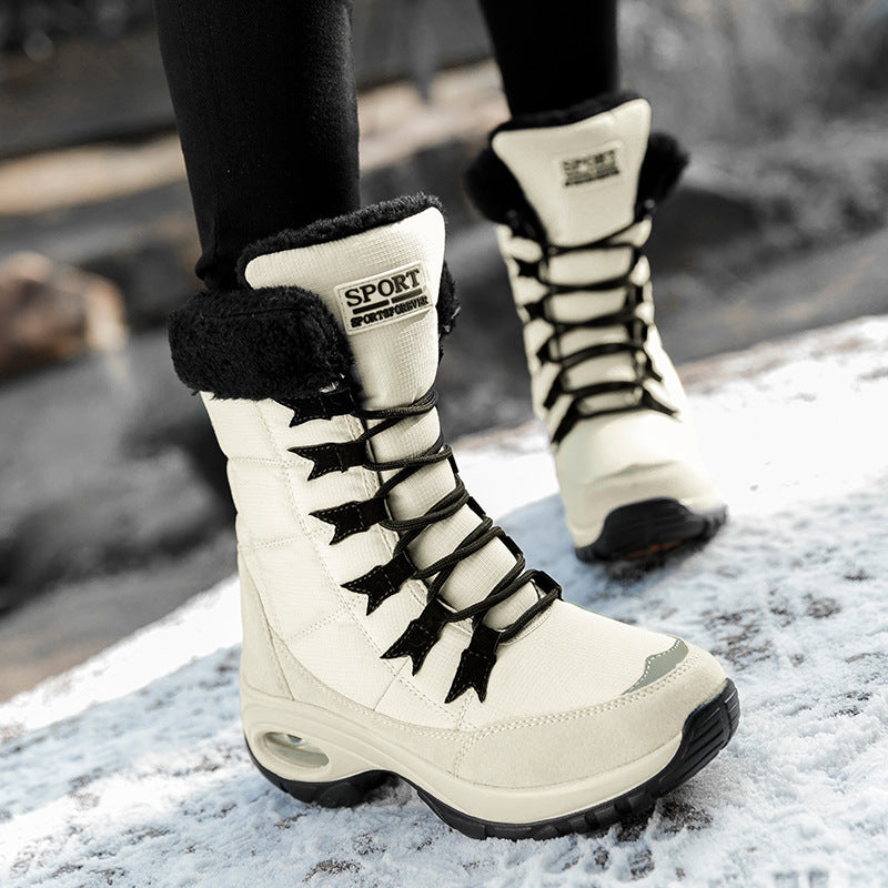 Extra thick anti slip and warm snow boots