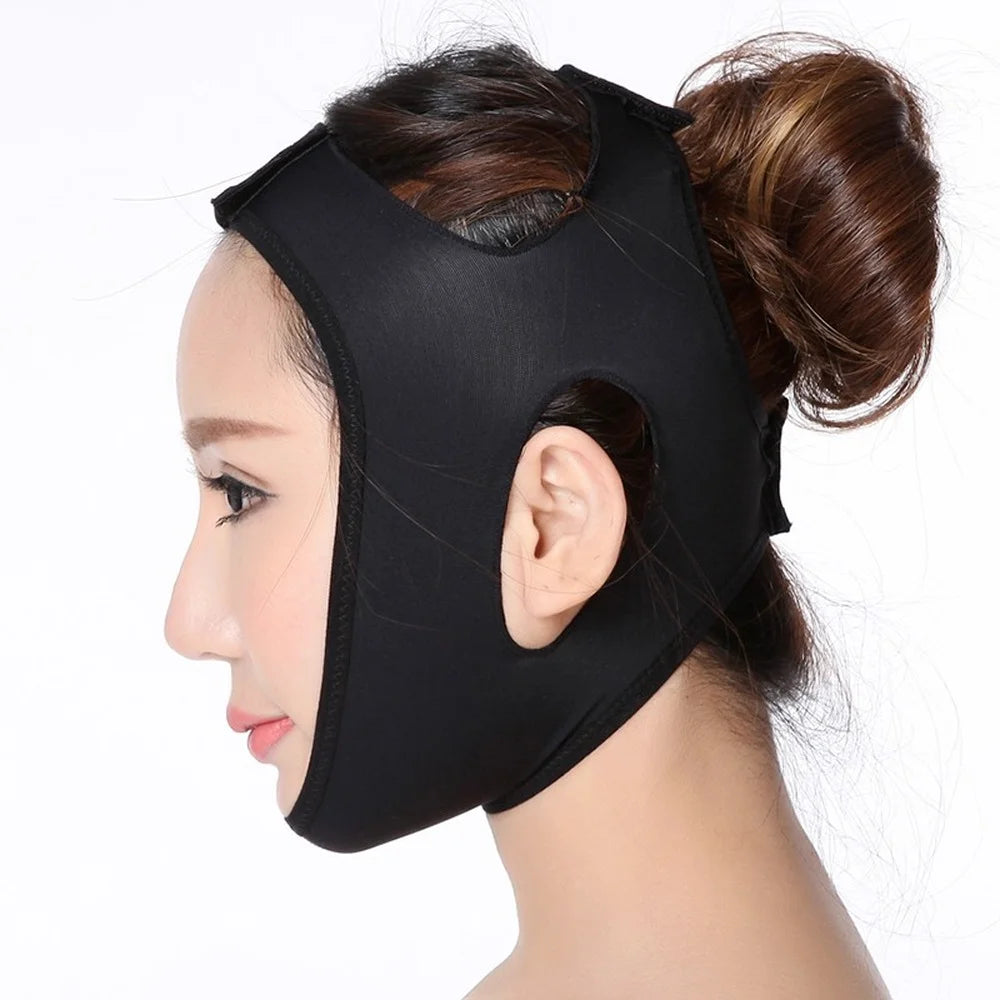 Elastic Face Slimming Bandage V Line Face Shaper Women Chin Cheek Lift