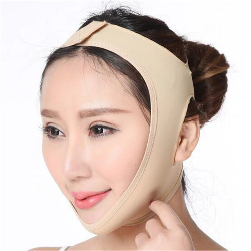 Elastic Face Slimming Bandage V Line Face Shaper Women Chin Cheek Lift