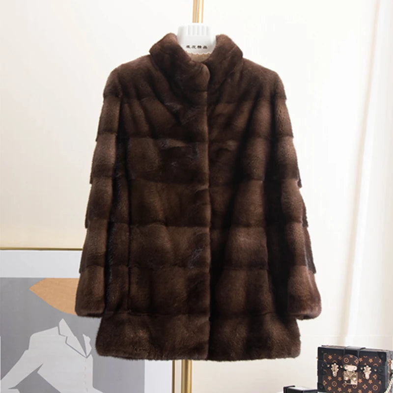 Women's Fur Jacket | Mink Fur Jacket | Mokie