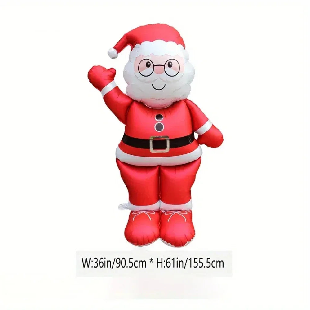 Santa Foil Balloons | Christmas Balloon Decorations | Mokie