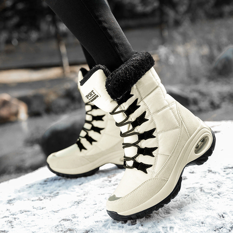 Extra thick anti slip and warm snow boots