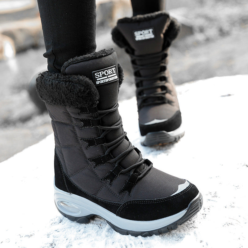Extra thick anti slip and warm snow boots