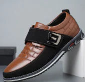 Oxford Velcro Orthopedic Leather Shoes