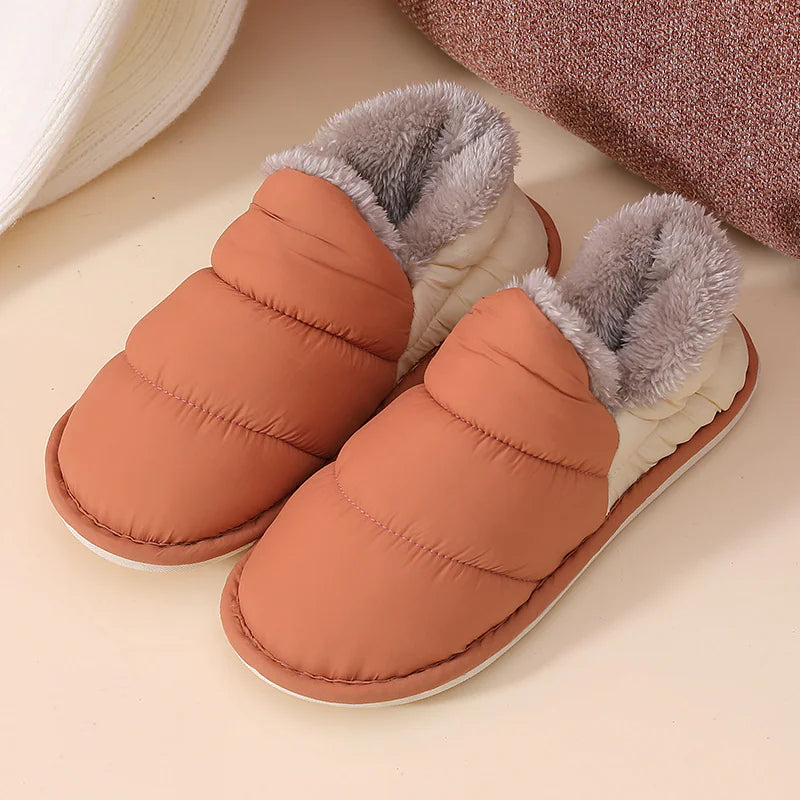 Winter Velvet-Lined Rainproof Shoes