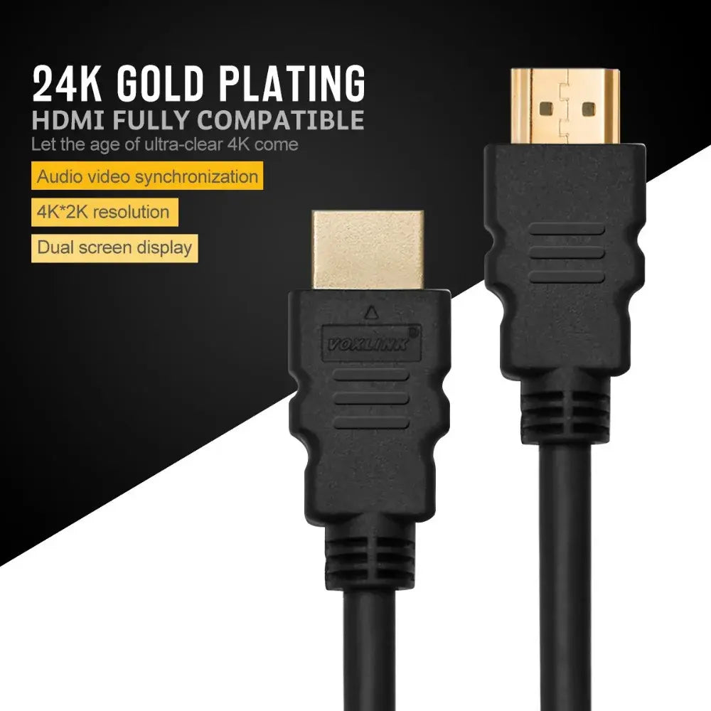 HDMI-compatible Cable Video Cables Gold Plated