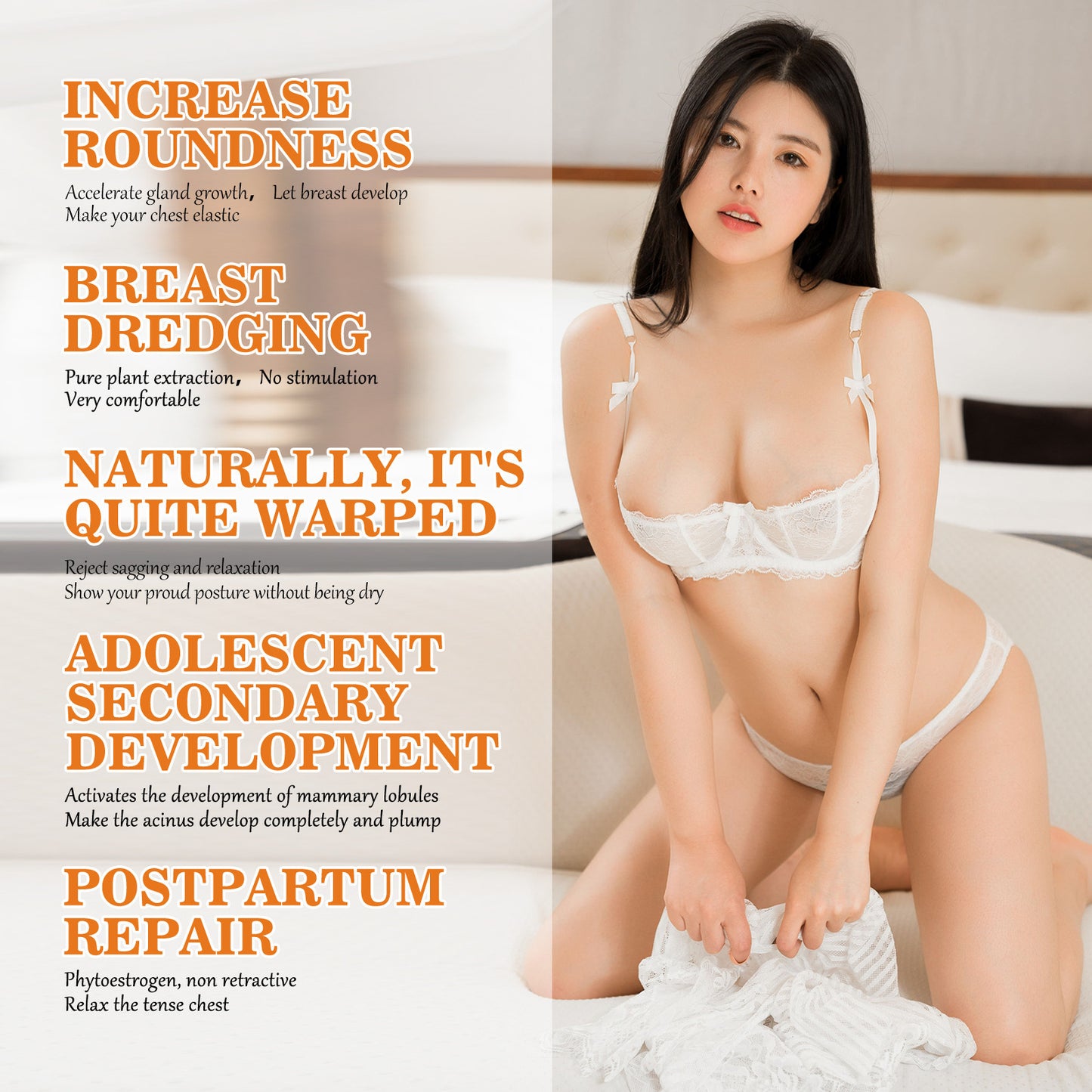 Breast Massage Essential Oil Beauty Cream Gentle And Moist