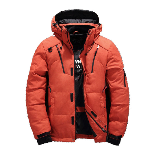 Jacket down jacket hooded jacket