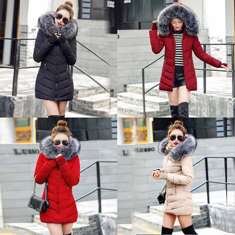 Hooded Winter Jacket | Women's Winter Jacket | Mokie