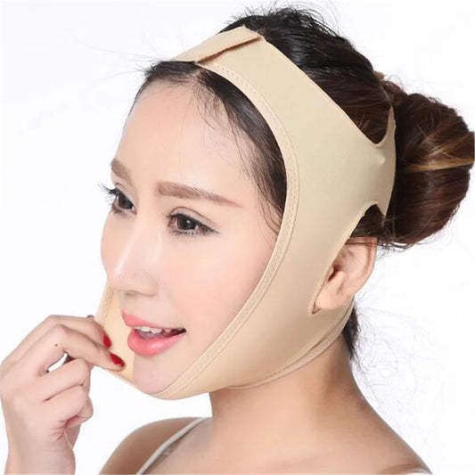 Elastic Face Slimming Bandage V Line Face Shaper Women Chin Cheek Lift