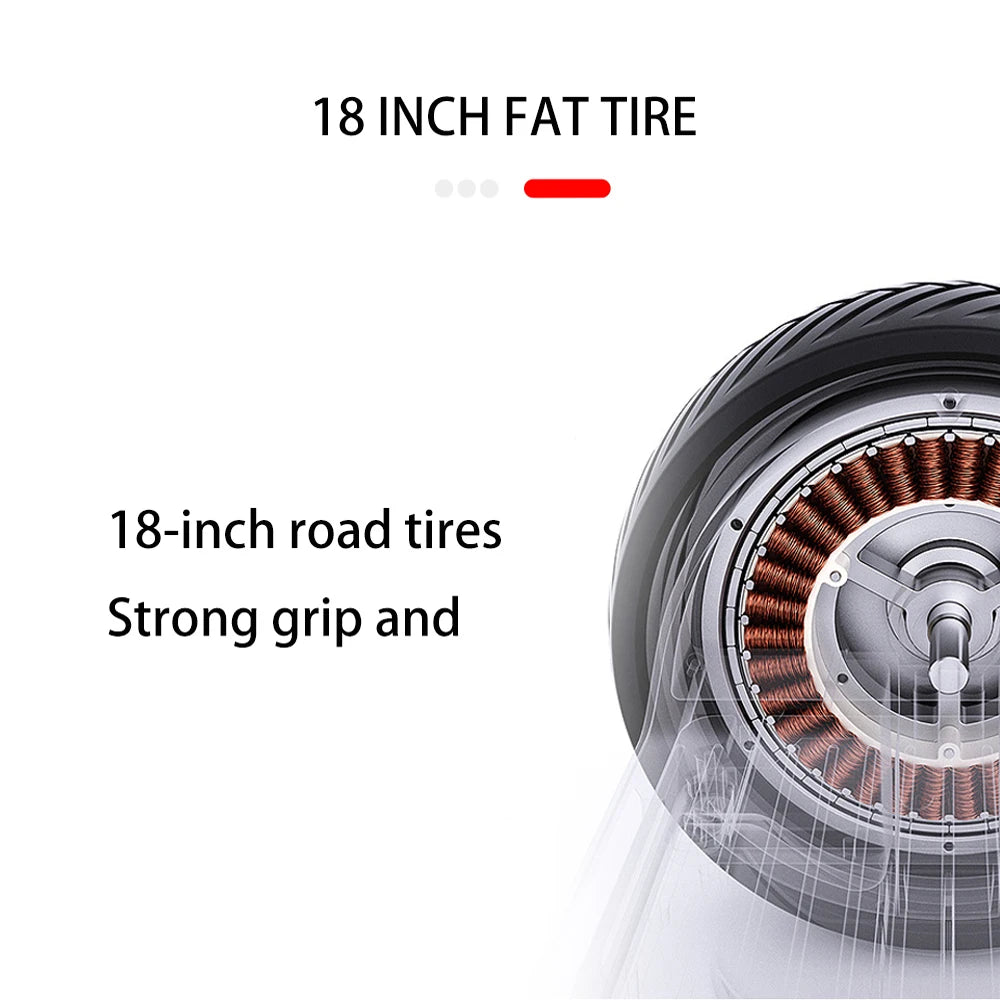 3000W Motor E Scooters Motorcycle Max Speed 60 KM/H 18 Inch Fat Tire  60V20AH Max Load 200KG Adult Electric 2 Wheel Scooter