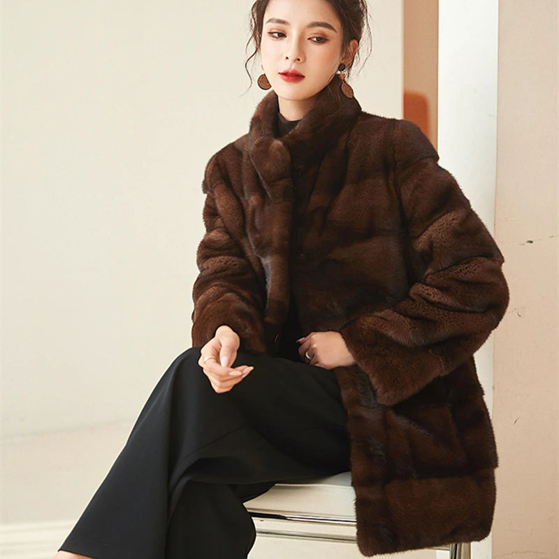Women's Fur Jacket | Mink Fur Jacket | Mokie