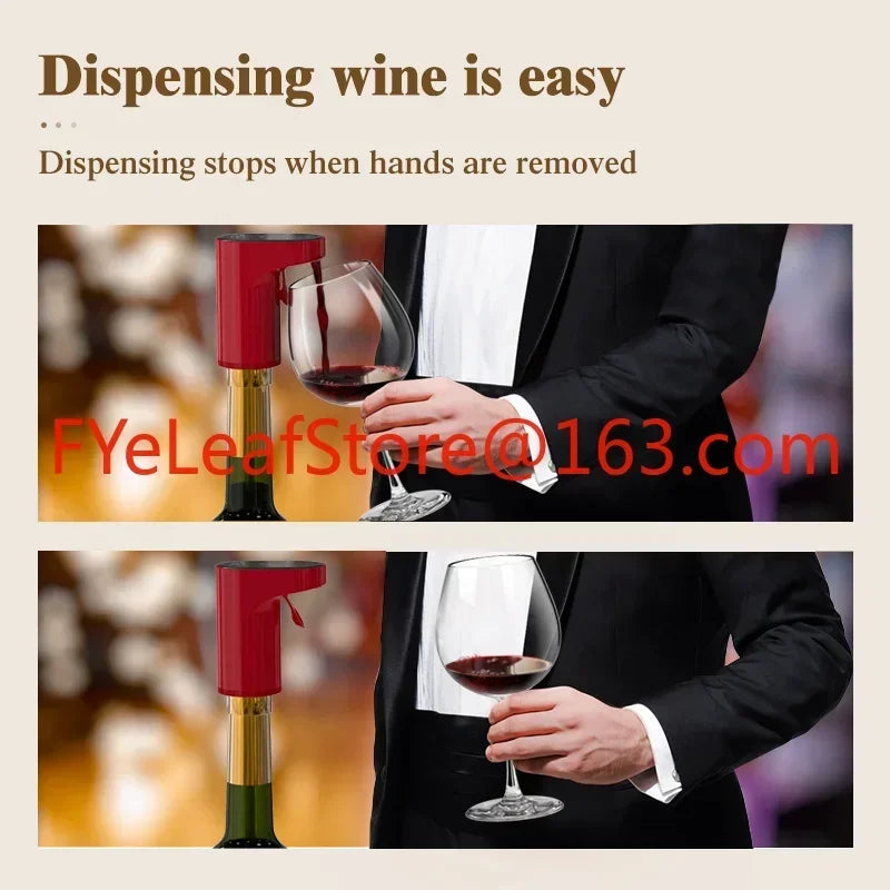 Intelligent Fully Automatic Electric Wine Dispenser and Extractor