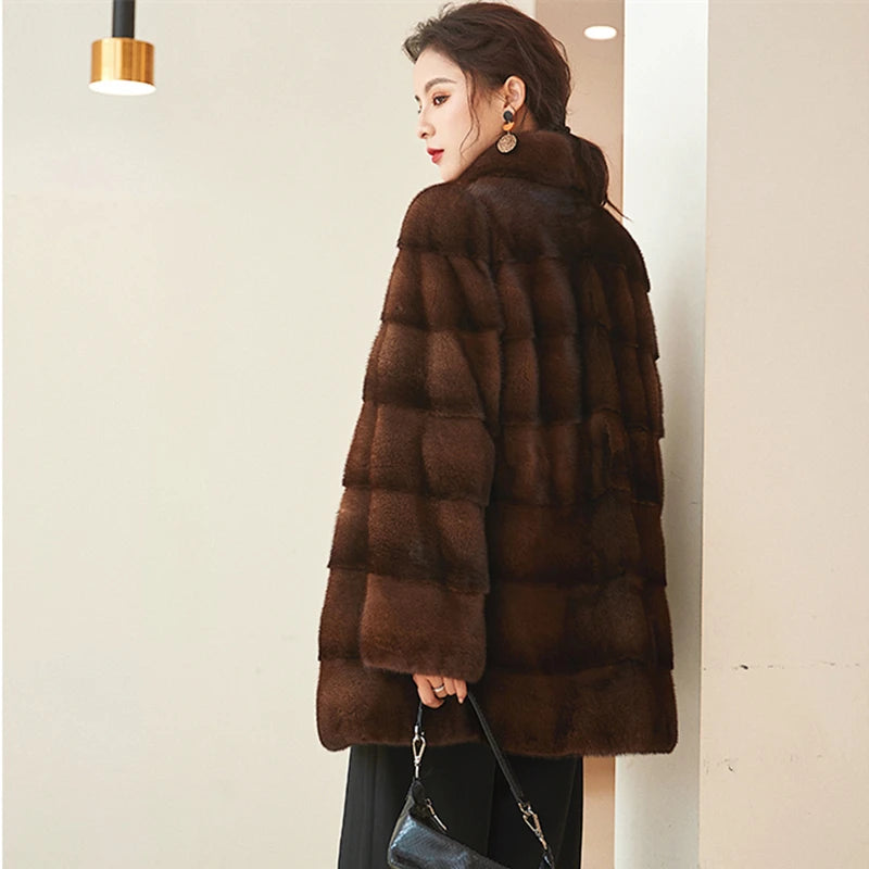 Women's Fur Jacket | Mink Fur Jacket | Mokie