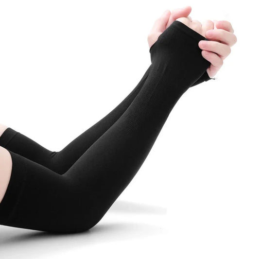 2024 Fashion Women Elbow Gloves Long Fingerless Gloves Elbow Mittens