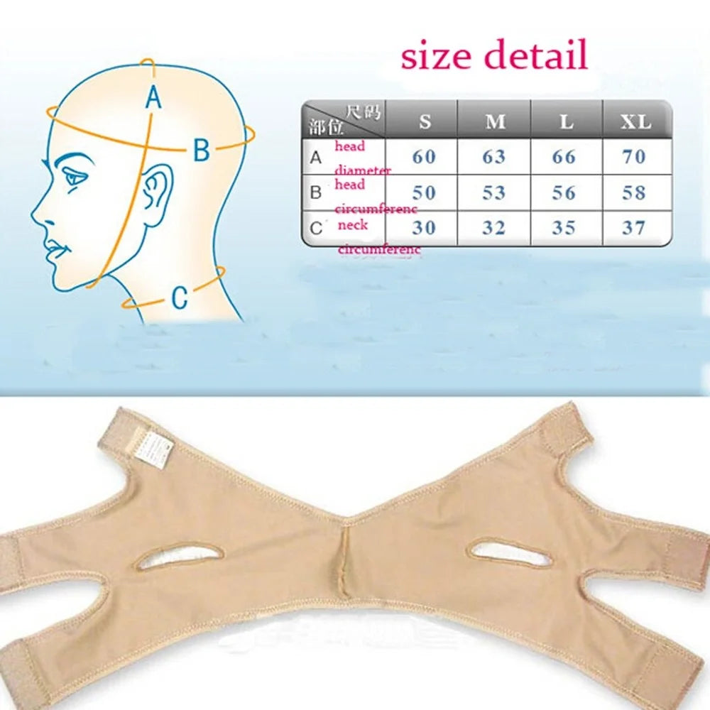 Elastic Face Slimming Bandage V Line Face Shaper Women Chin Cheek Lift