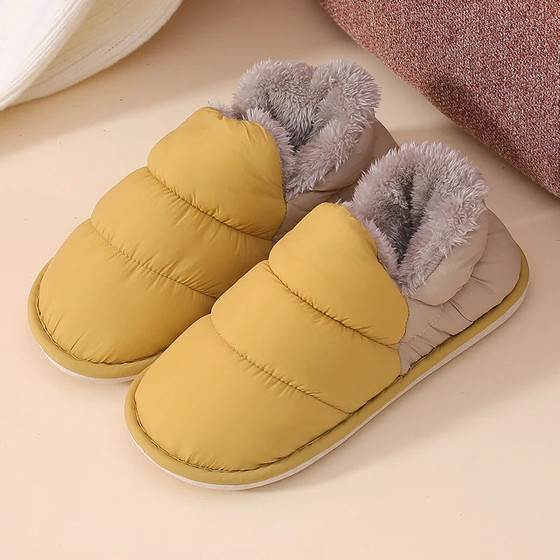 Winter Velvet-Lined Rainproof Shoes
