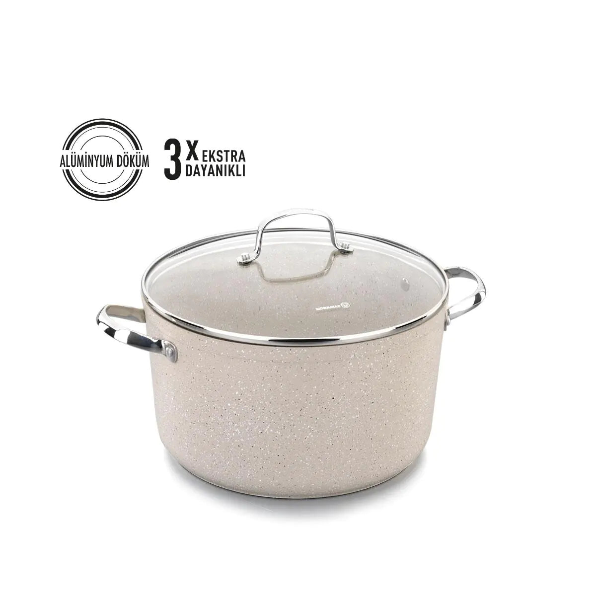 KORKMAZ Granita 24x12.5 cm Pot Cookware