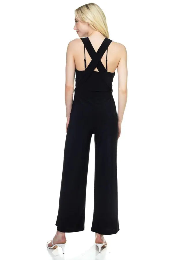 Crossed Back Jumpsuit
