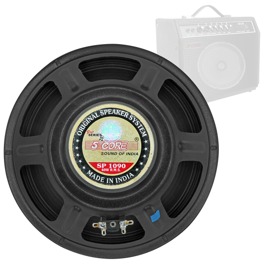5Core 10 inch Guitar Speaker  60W RMS 8 Ohm 13Oz Magnet  Replacement Driver for Guitars Amplifier